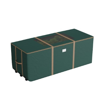Hastings Home Rolling Christmas Tree Storage Duffel Bag, 12FT Artificial Trees, Green Canvas 604092KCM